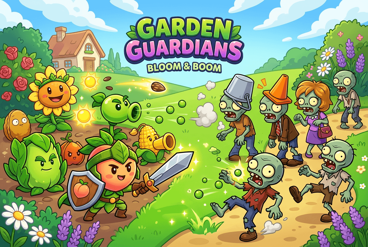Last Plants: Merge Defense key art